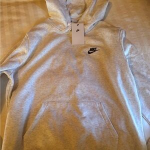 Nike Light Gray Hoodie